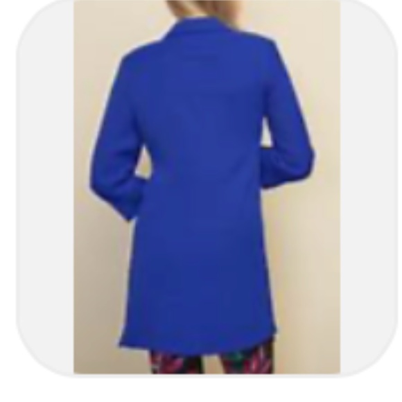 Sapphire Joseph.Ribcoff Open Front Cover up Size 12 - Picture 2 of 2